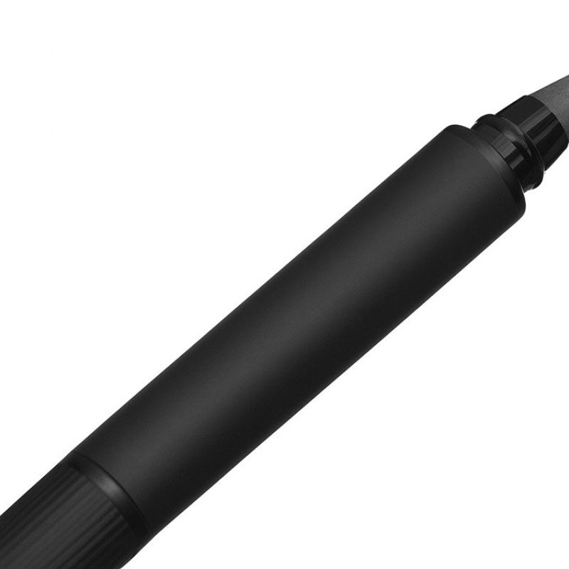 Металлическая ручка и вечный карандаш "Gauguin", софт-тач, черный