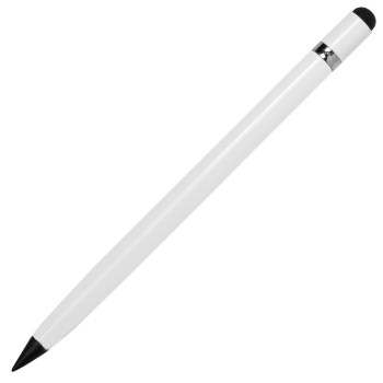 Вечный карандаш "Eternal" со стилусом и ластиком, белый