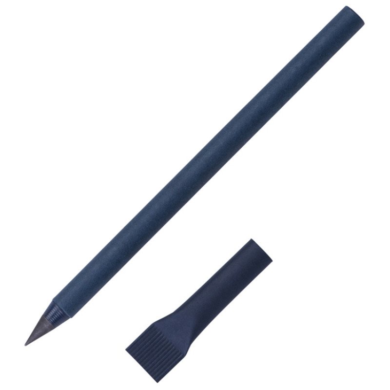 Вечный карандаш из переработанной бумаги "Recycled pencil", темно-синий Вечный карандаш из переработанной бумаги "Recycled pencil", темно-синий