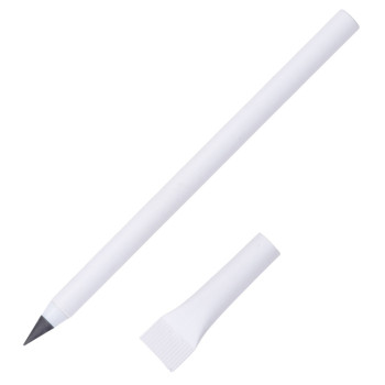 Вечный карандаш из переработанной бумаги "Recycled pencil", белый