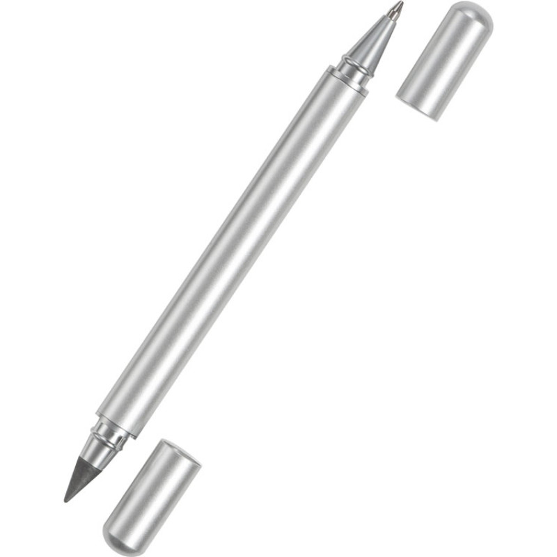 Металлическая ручка и вечный карандаш "Van Gogh", серебристый