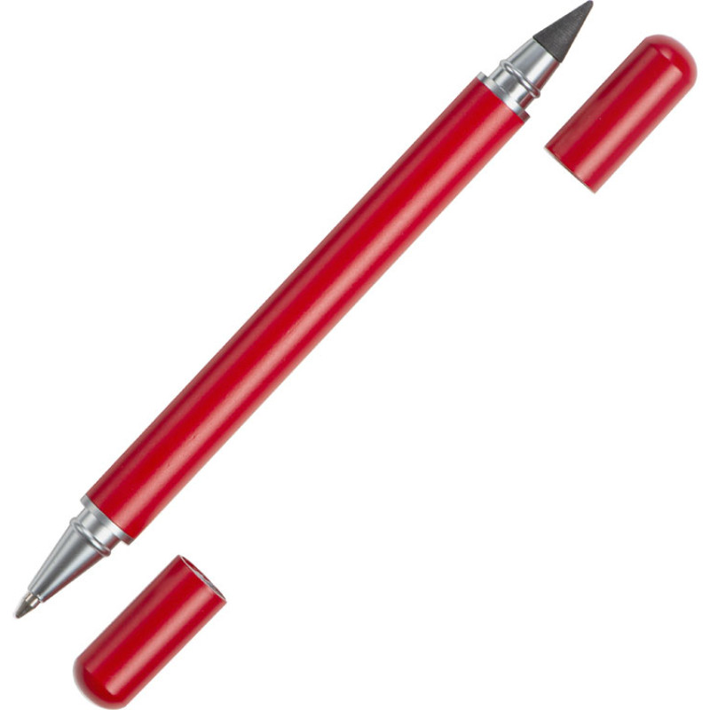 Металлическая ручка и вечный карандаш "Van Gogh", темно-красный Металлическая ручка и вечный карандаш "Van Gogh", темно-красный