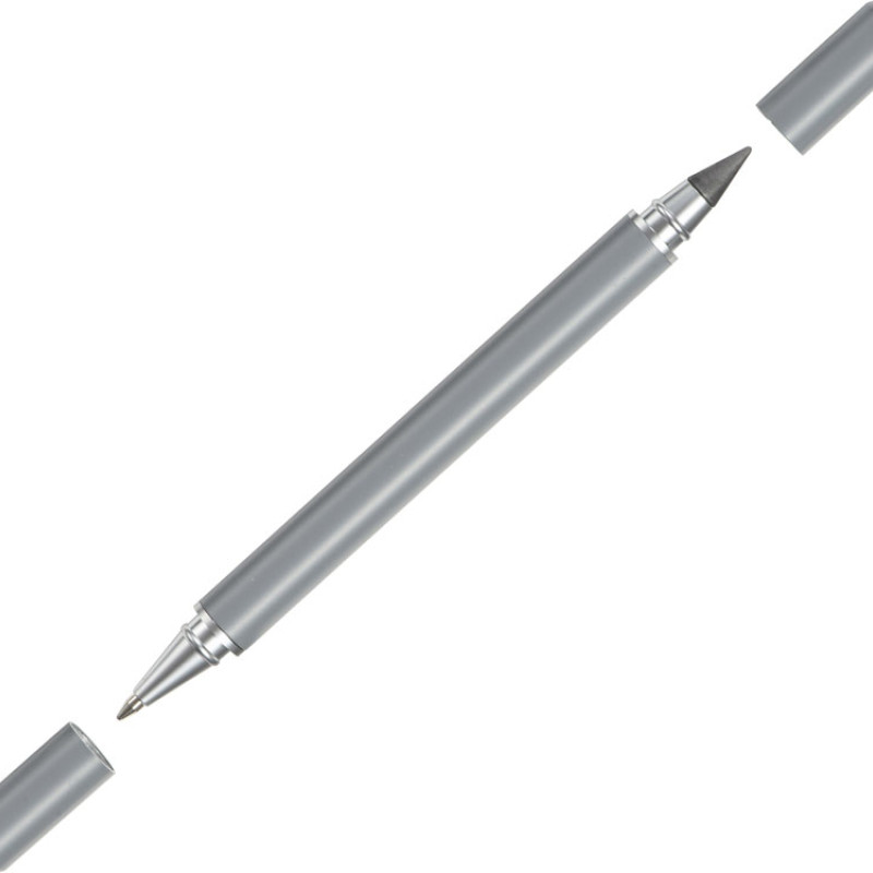 Металлическая ручка и вечный карандаш "Van Gogh", серый