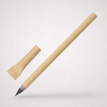 Вечный карандаш из переработанной бумаги "Recycled pencil", натуральный