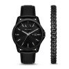 Подарочный набор: часы наручные мужские с браслетом. Armani Exchange Подарочный набор: часы наручные мужские с браслетом. Armani Exchange