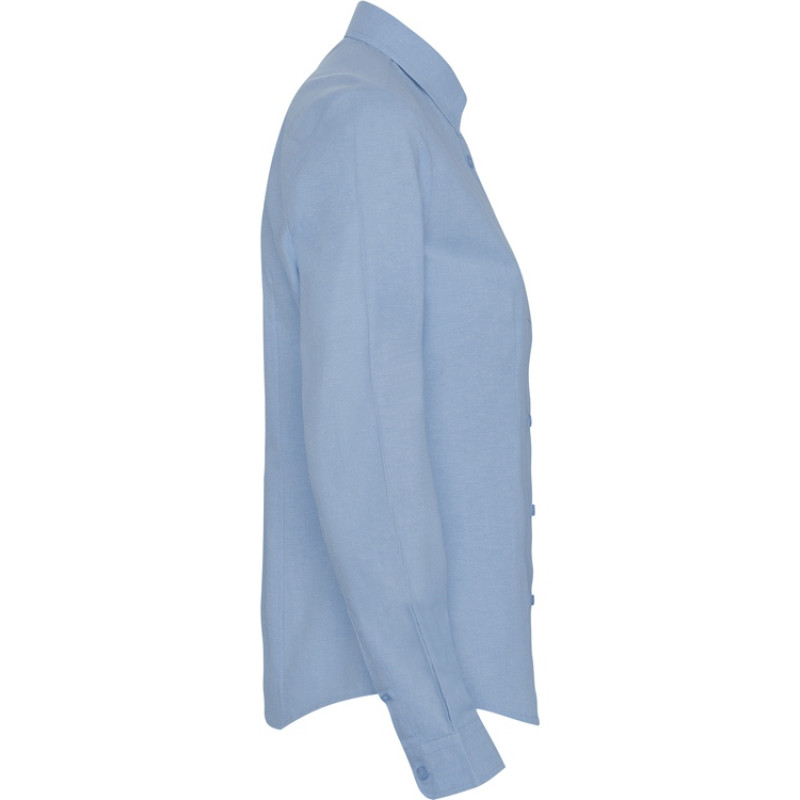 Рубашка женская "Oxford", небесно-голубой