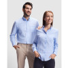 Рубашка женская "Oxford", небесно-голубой
