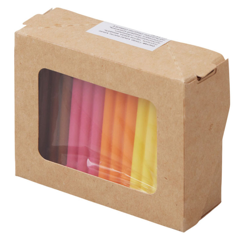 Набор Съедобный пластилин 4 кусочков (без ножа)