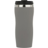 Термокружка "Double wall mug C1", soft touch, 350 мл, серый