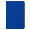 Бизнес-блокнот C2 софт-тач, твердая обложка, 128 листов, синий