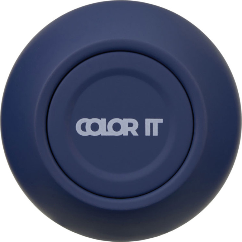 Термокружка "Vacuum mug C1", soft touch, 370мл, темно-синий