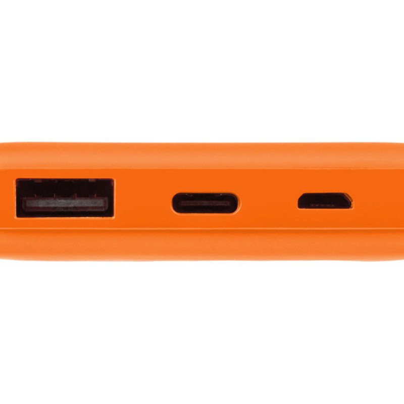 Внешний аккумулятор "Powerbank C2", 10000 mAh, оранжевый Внешний аккумулятор "Powerbank C2", 10000 mAh, оранжевый