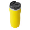 Термокружка "Double wall mug C1", soft touch, 350 мл, желтый