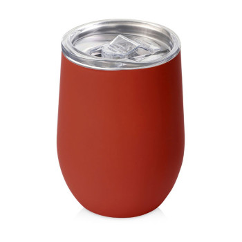 Термокружка "Vacuum mug C1", soft touch, 370мл, красный
