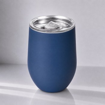 Термокружка "Vacuum mug C1", soft touch, 370мл, синий