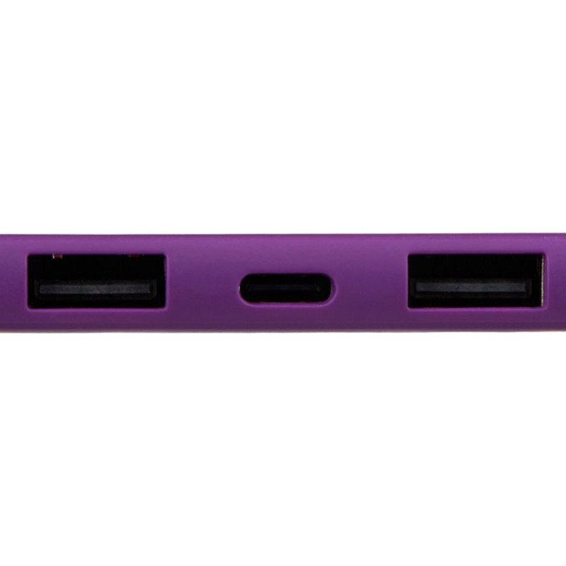 Внешний аккумулятор "Powerbank C1", 5000 mAh, фиолетовый