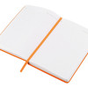 Бизнес-блокнот C2 софт-тач, твердая обложка, 128 листов, оранжевый