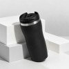 Термокружка "Double wall mug C1", soft touch, 350 мл, черный Термокружка "Double wall mug C1", soft touch, 350 мл, черный