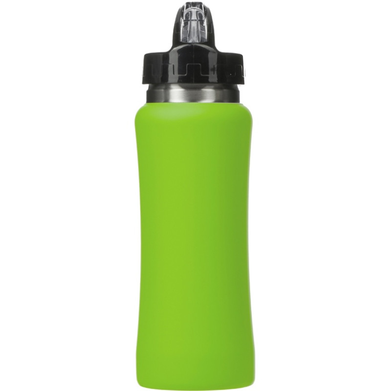 Бутылка для воды "Bottle C1", сталь, soft touch, 600 мл, зеленое яблоко