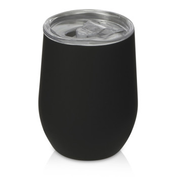 Термокружка "Vacuum mug C1", soft touch, 370мл, черный
