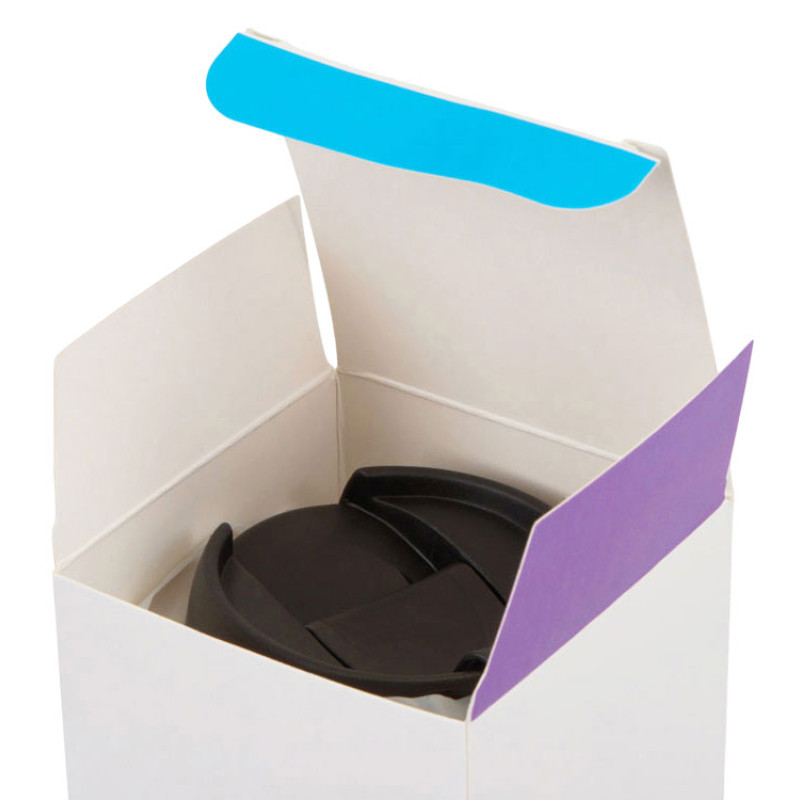 Термокружка "Double wall mug C1", soft touch, 350 мл, фиолетовый (Р)