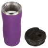 Термокружка "Double wall mug C1", soft touch, 350 мл, фиолетовый