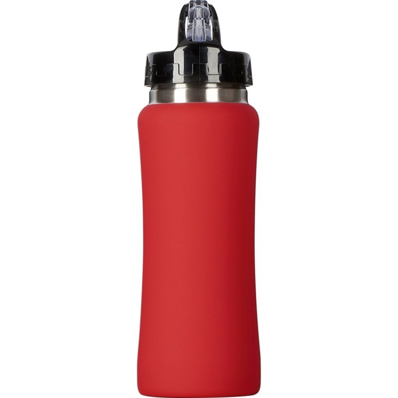 Бутылка для воды "Bottle C1", сталь, soft touch, 600 мл, красный Бутылка для воды "Bottle C1", сталь, soft touch, 600 мл, красный