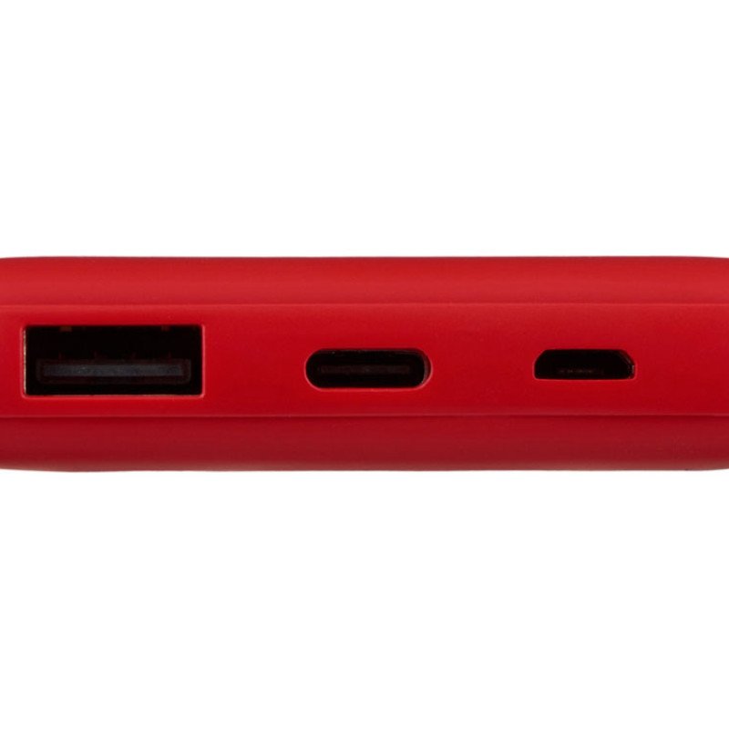 Внешний аккумулятор "Powerbank C2", 10000 mAh, красный
