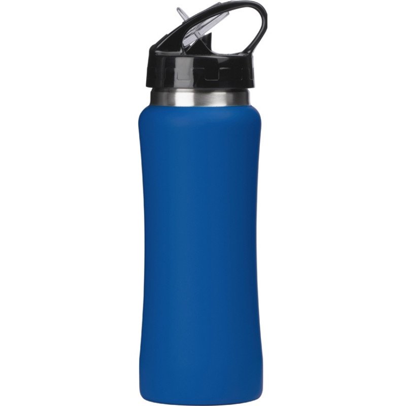 Бутылка для воды "Bottle C1", сталь, soft touch, 600 мл, синий Бутылка для воды "Bottle C1", сталь, soft touch, 600 мл, синий