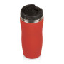 Термокружка "Double wall mug C1", soft touch, 350 мл, красный (Р)