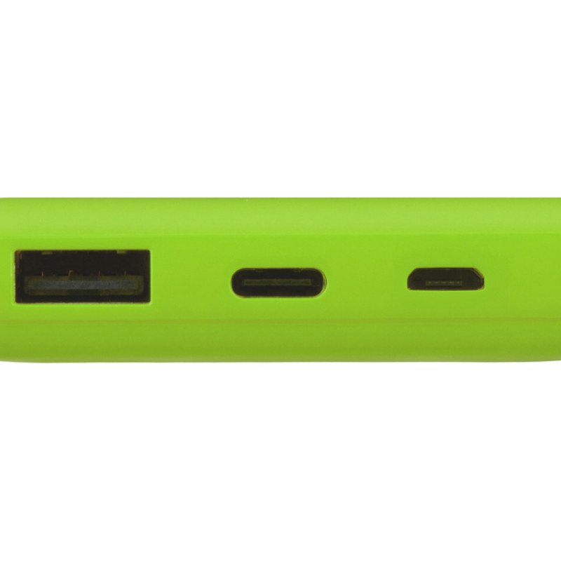 Внешний аккумулятор "Powerbank C2", 10000 mAh зеленое яблоко Внешний аккумулятор "Powerbank C2", 10000 mAh зеленое яблоко