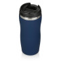 Термокружка "Double wall mug C1", soft touch, 350 мл, темно-синий