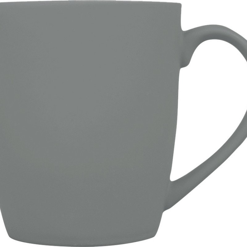 Кружка с покрытием soft-touch C1, серый Кружка с покрытием soft-touch C1, серый