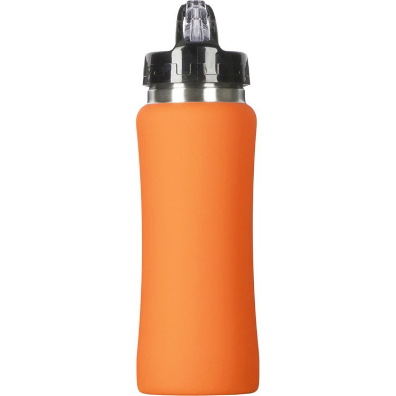 Бутылка для воды "Bottle C1", сталь, soft touch, 600 мл, оранжевый