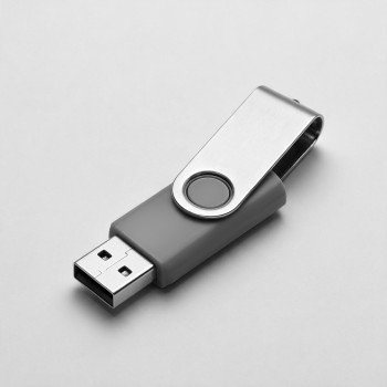 Флеш-карта USB 2.0 16 ГБ «Флэш С1», серый