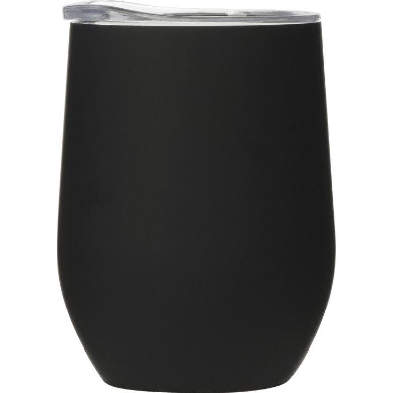 Термокружка "Vacuum mug C1", soft touch, 370мл, черный