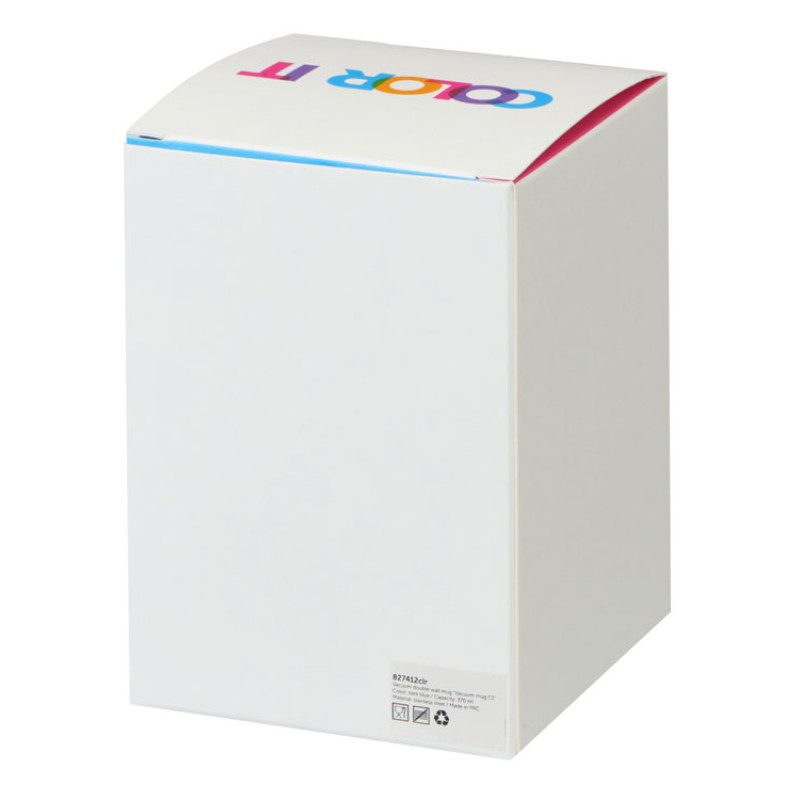 Термокружка "Vacuum mug C1", soft touch, 370мл, темно-синий