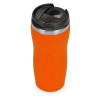 Термокружка "Double wall mug C1", soft touch, 350 мл, оранжевый