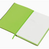Бизнес-блокнот C1 софт-тач, гибкая обложка, 128 листов, зеленое яблоко