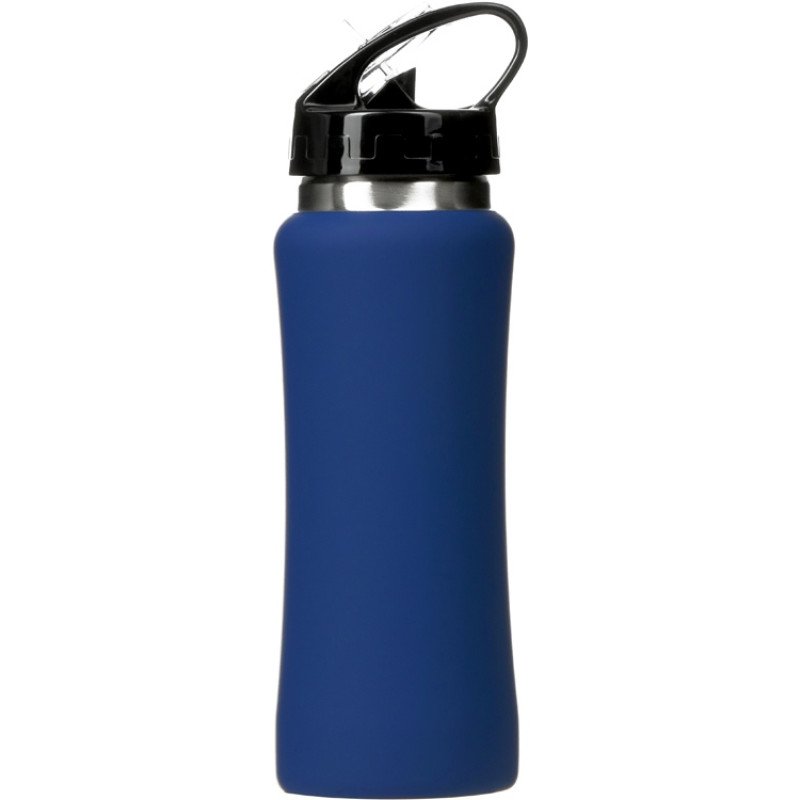Бутылка для воды "Bottle C1", сталь, soft touch, 600 мл, темно-синий (Р) Бутылка для воды "Bottle C1", сталь, soft touch, 600 мл, темно-синий (Р)