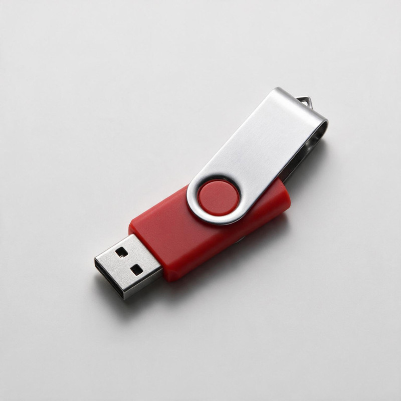 Флеш-карта USB 2.0 16 ГБ «Флэш С1», красный