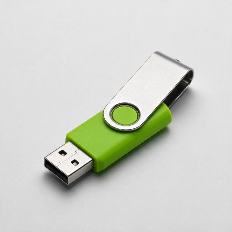 Флеш-карта USB 2.0 16 ГБ «Флэш С1», зеленое яблоко