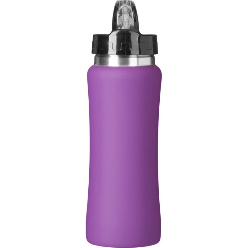 Бутылка для воды "Bottle C1", сталь, soft touch, 600 мл, фиолетовый