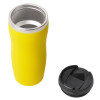 Термокружка "Double wall mug C1", soft touch, 350 мл, желтый
