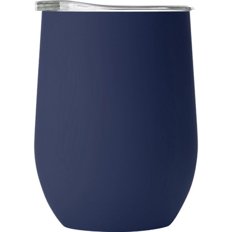 Термокружка "Vacuum mug C1", soft touch, 370мл, темно-синий