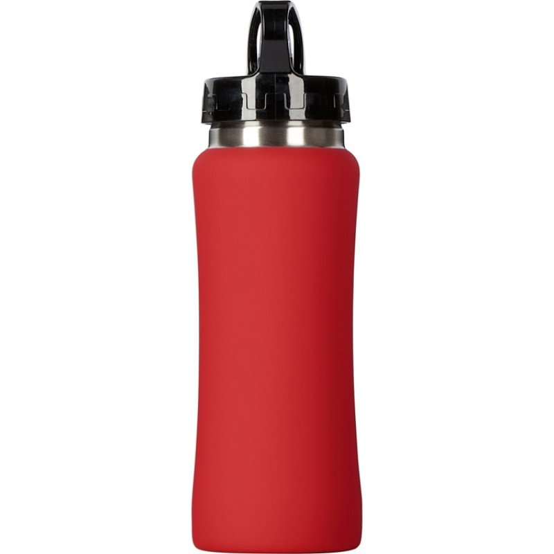 Бутылка для воды "Bottle C1", сталь, soft touch, 600 мл, красный Бутылка для воды "Bottle C1", сталь, soft touch, 600 мл, красный