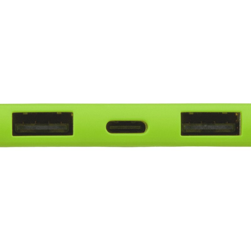 Внешний аккумулятор "Powerbank C1", 5000 mAh, зеленое яблоко