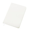 Бизнес-блокнот C2 софт-тач, твердая обложка, 128 листов, белый