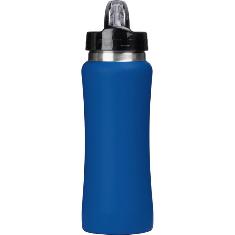 Бутылка для воды "Bottle C1", сталь, soft touch, 600 мл, синий Бутылка для воды "Bottle C1", сталь, soft touch, 600 мл, синий