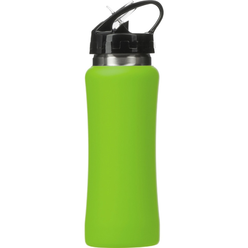 Бутылка для воды "Bottle C1", сталь, soft touch, 600 мл, зеленое яблоко